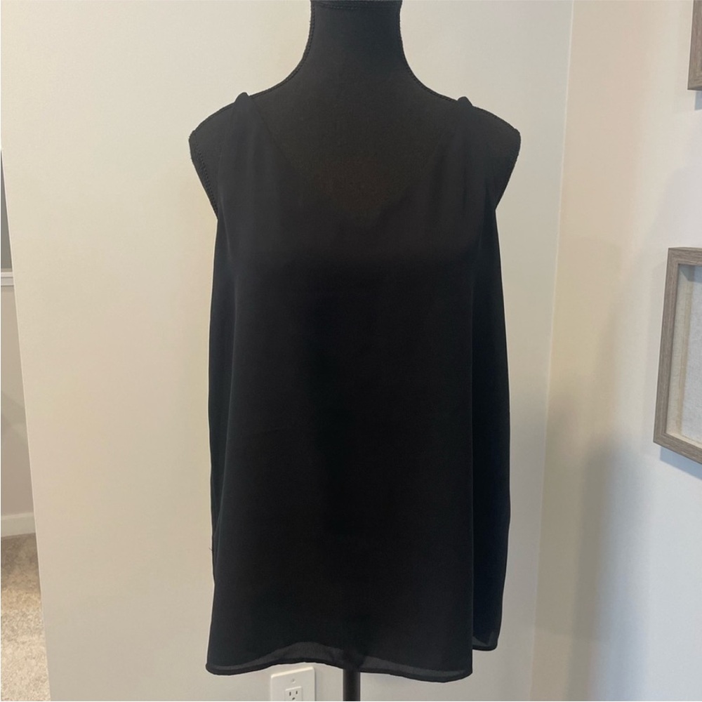 Reitmans Classic Black Fully Lined Camisole EUC